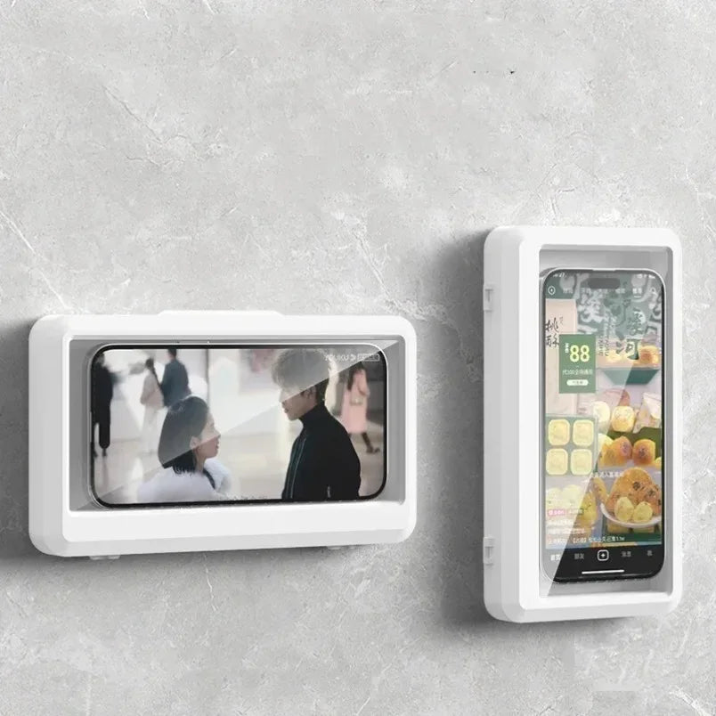 Shower Phone Holder, Waterproof And 480 Degrees Rotating