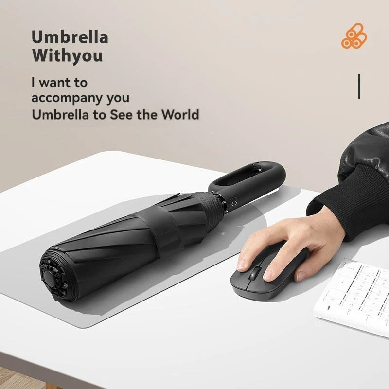 Ring Buckle Design 20 Rib Fully Automatic Umbrella