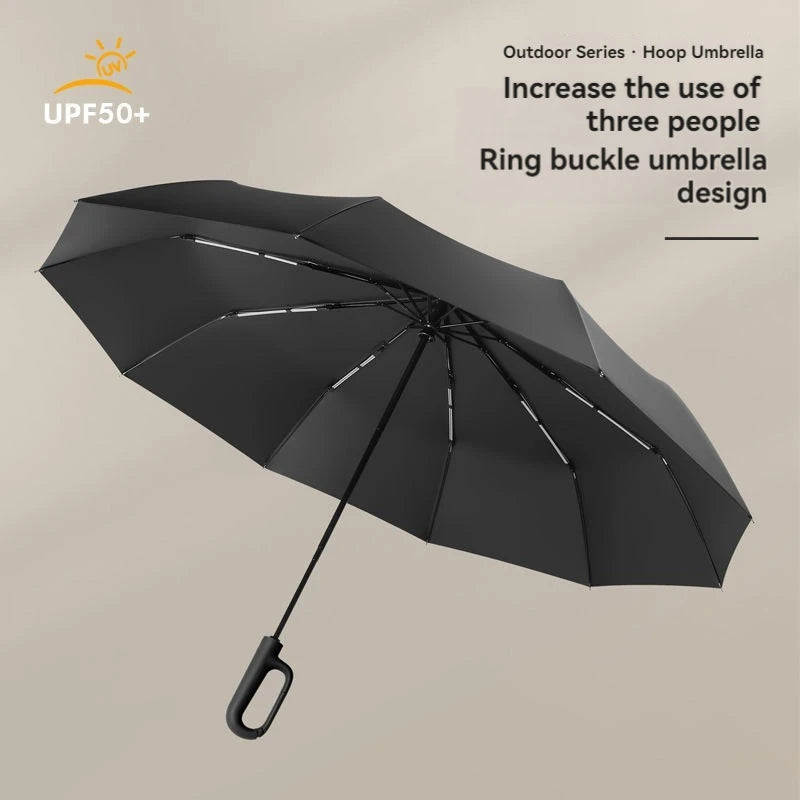Ring Buckle Design 20 Rib Fully Automatic Umbrella