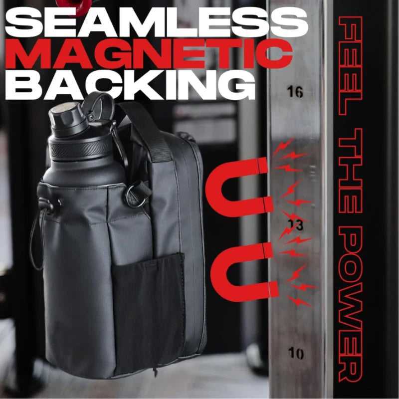 2025 New Magnetic Water Bottle Pouch Bag, a Gym-specific Water Cup Holder With a Strong Magnet