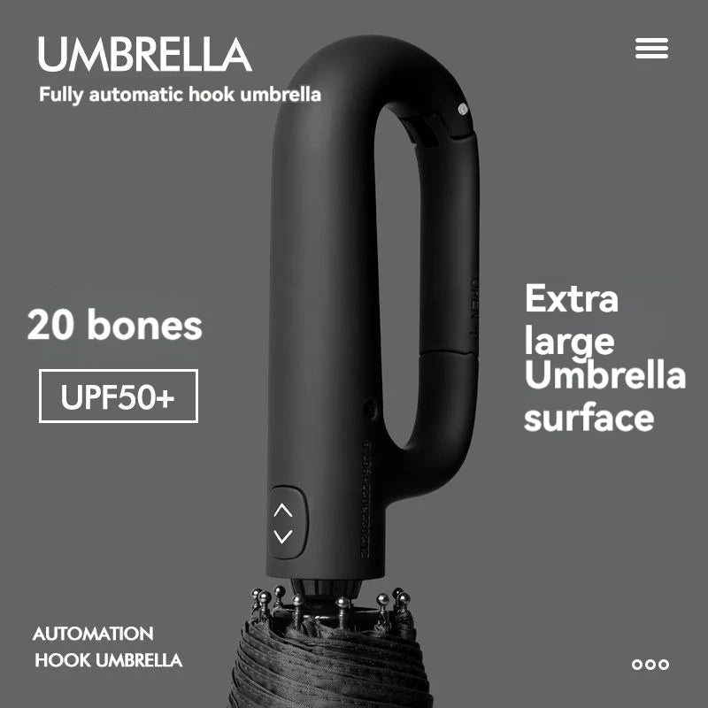 Ring Buckle Design 20 Rib Fully Automatic Umbrella