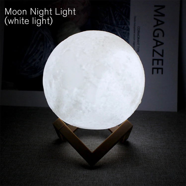 Book Light, LED Moon Light, Galaxy Light, Moon Night Light, A Birthday Gift