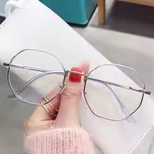 Polygon Frame Anti-blue Light Glasses Unisex Eyewear