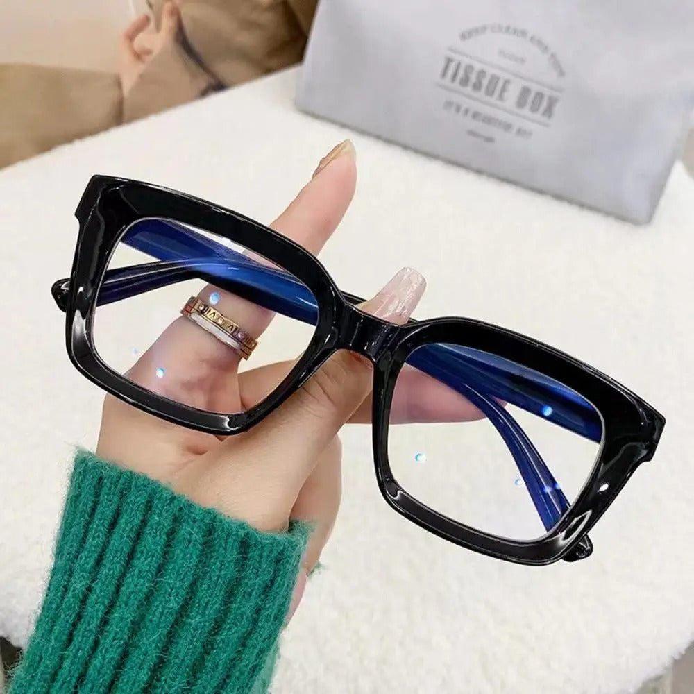 Polygon Frame Anti-blue Light Glasses Unisex Eyewear