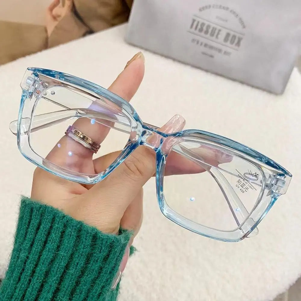 Polygon Frame Anti-blue Light Glasses Unisex Eyewear