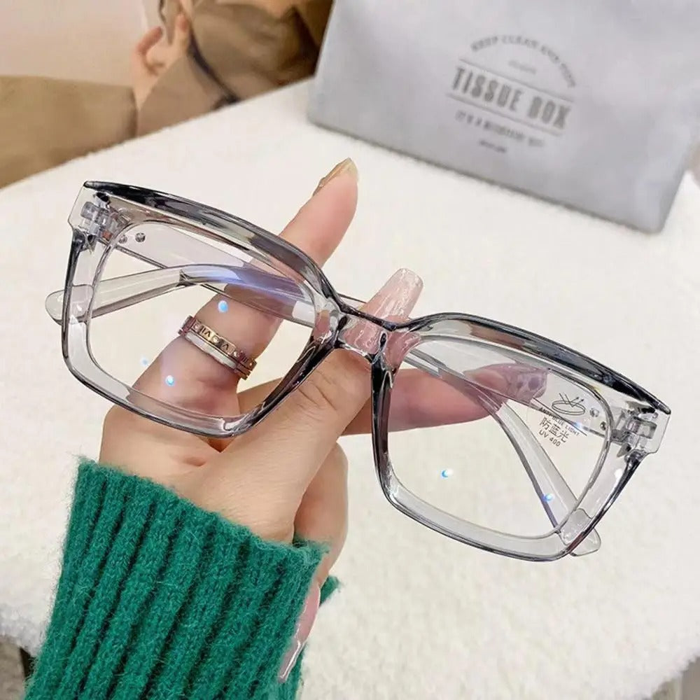 Polygon Frame Anti-blue Light Glasses Unisex Eyewear
