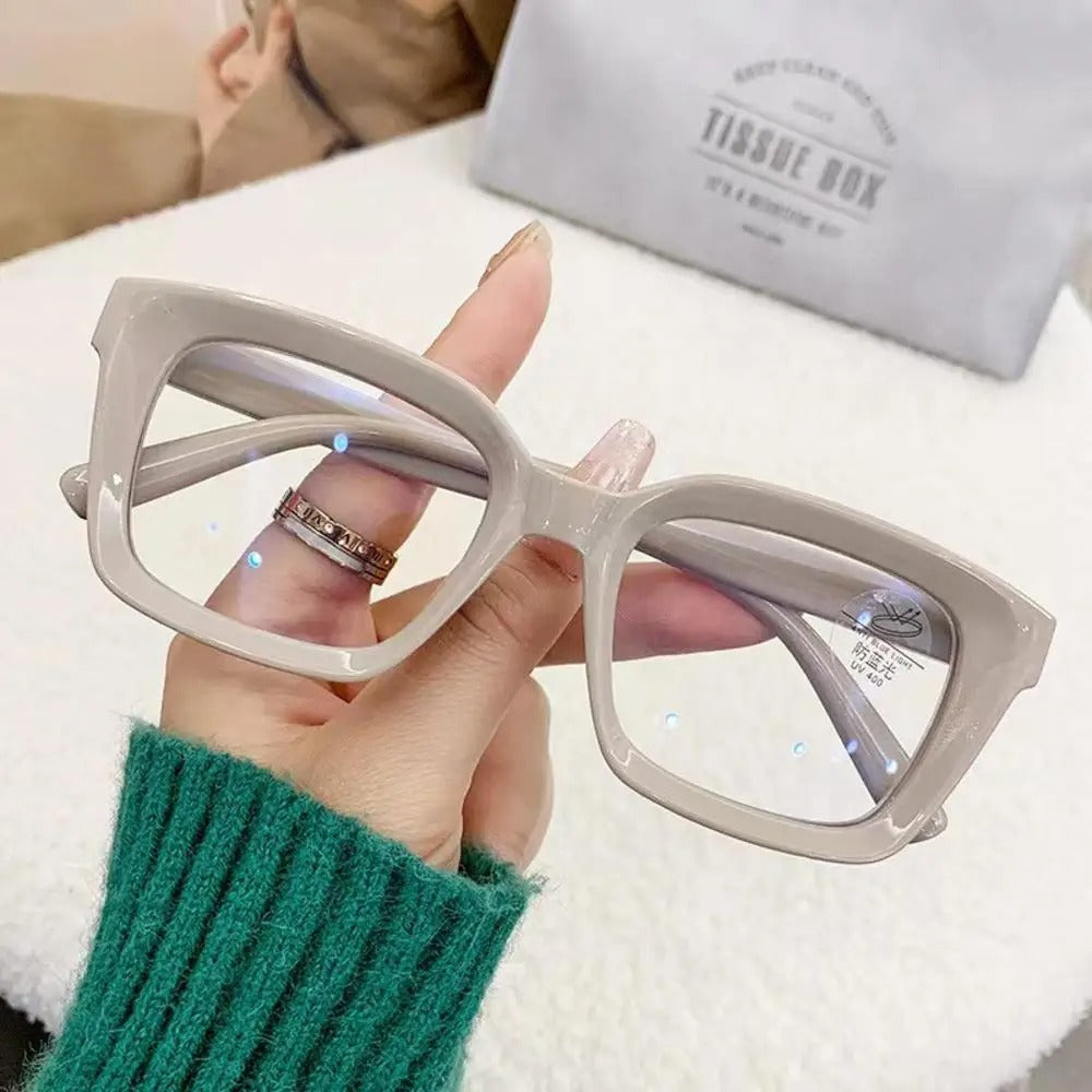Polygon Frame Anti-blue Light Glasses Unisex Eyewear