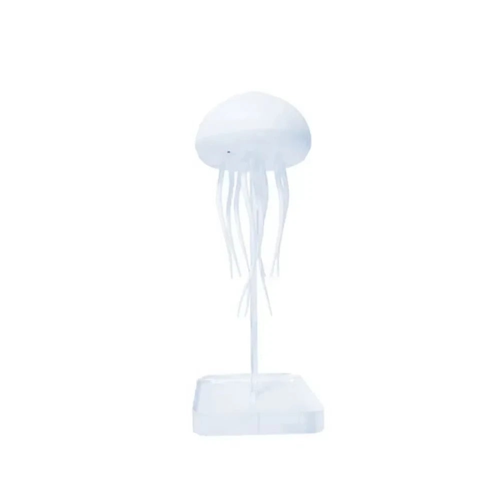 Cute LED Night Light Rotating Jellyfish Cartoon